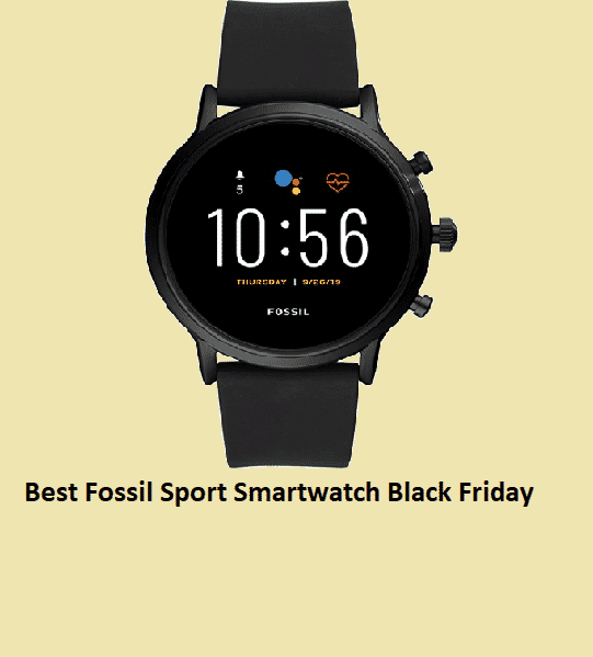 3 Best Fossil Sport Smartwatch Black Friday & Cyber Monday 2022