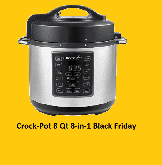 Best Crock-Pot 8 Qt 8-in-1 Black Friday Deals 2022