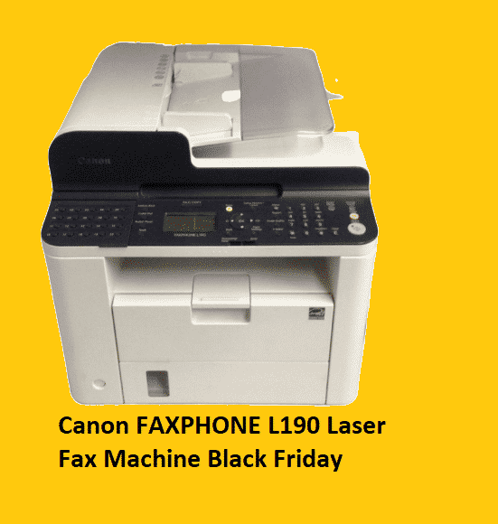 Best Canon FAXPHONE L190 Laser Fax Machine Black Friday 2021