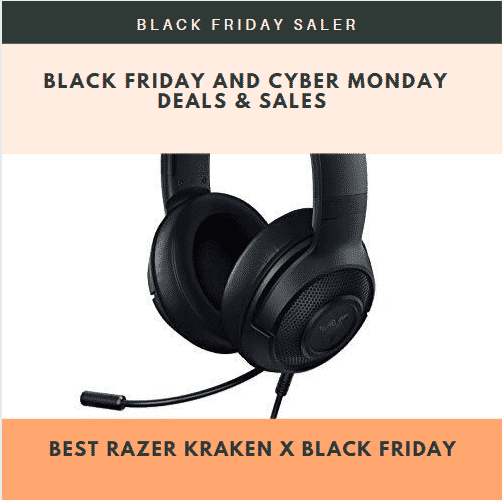 Best Razer Kraken X Black Friday And Cyber Monday Deals & Sales 2022