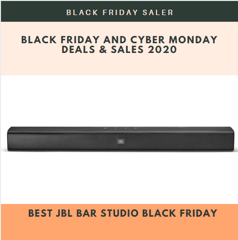 4 Best JBL Bar Studio Black Friday & Cyber Monday Deals 2021
