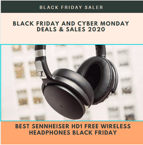 5 Best Sennheiser HD1 Free Wireless Headphones Black Friday Deals 2022