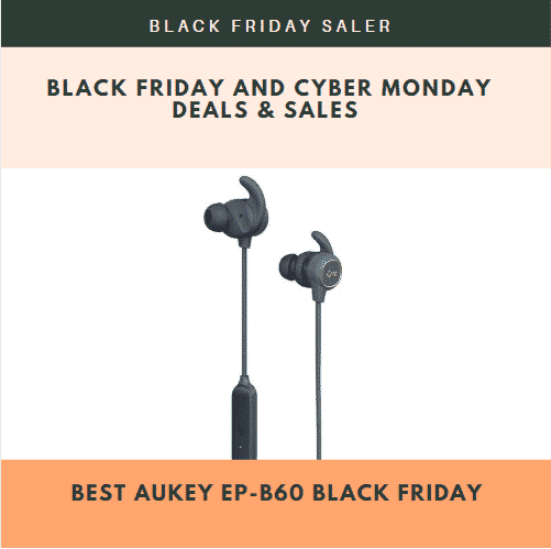 Best Aukey EP-B60 2 Black Friday And Cyber Monday Deals & Sales